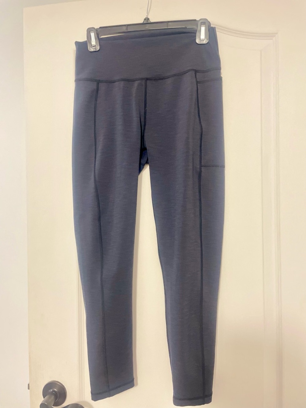 Sweaty Betty Super Sculpt 7/8 Leggings in Dark Charcoal